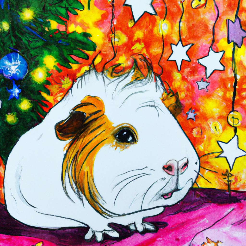Guinea pig Illustration from CavyArt