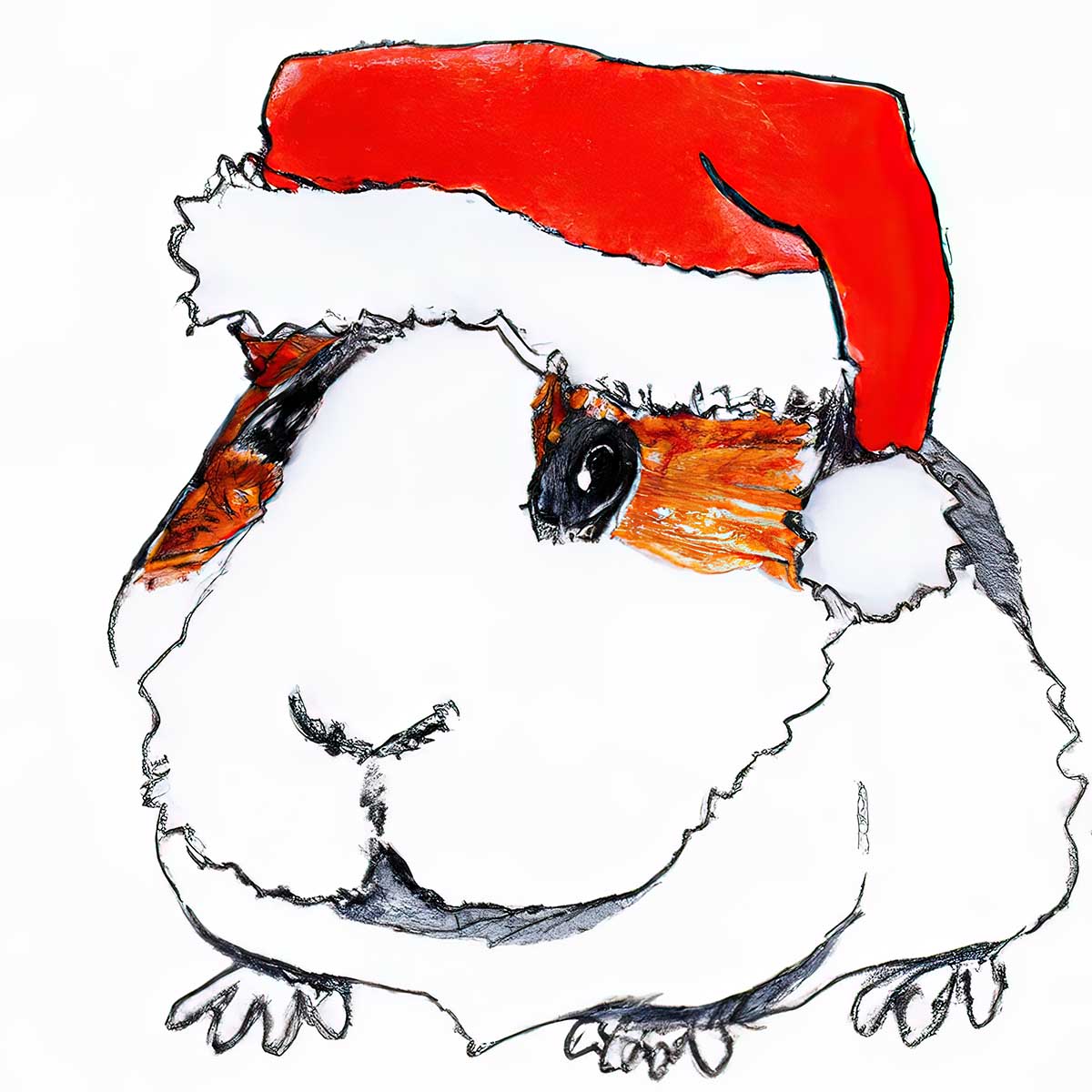 Guinea pig Illustration from CavyArt