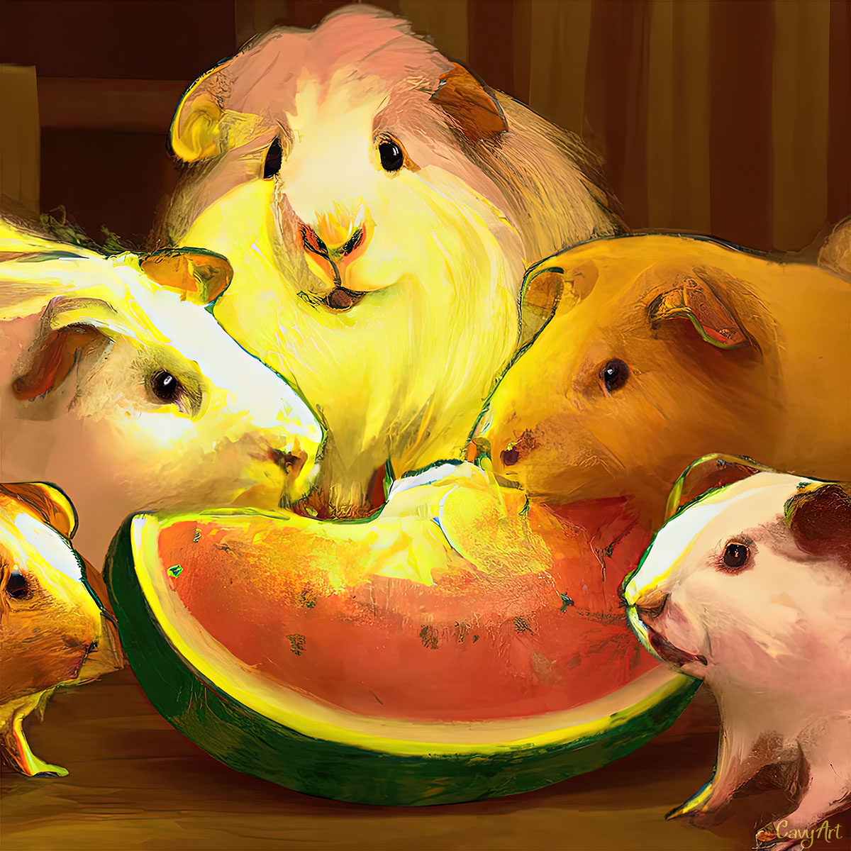 CavyArt National Step Family Day for guinea pigs