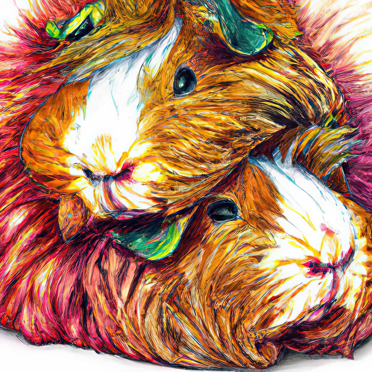 Guinea pig Illustration from CavyArt