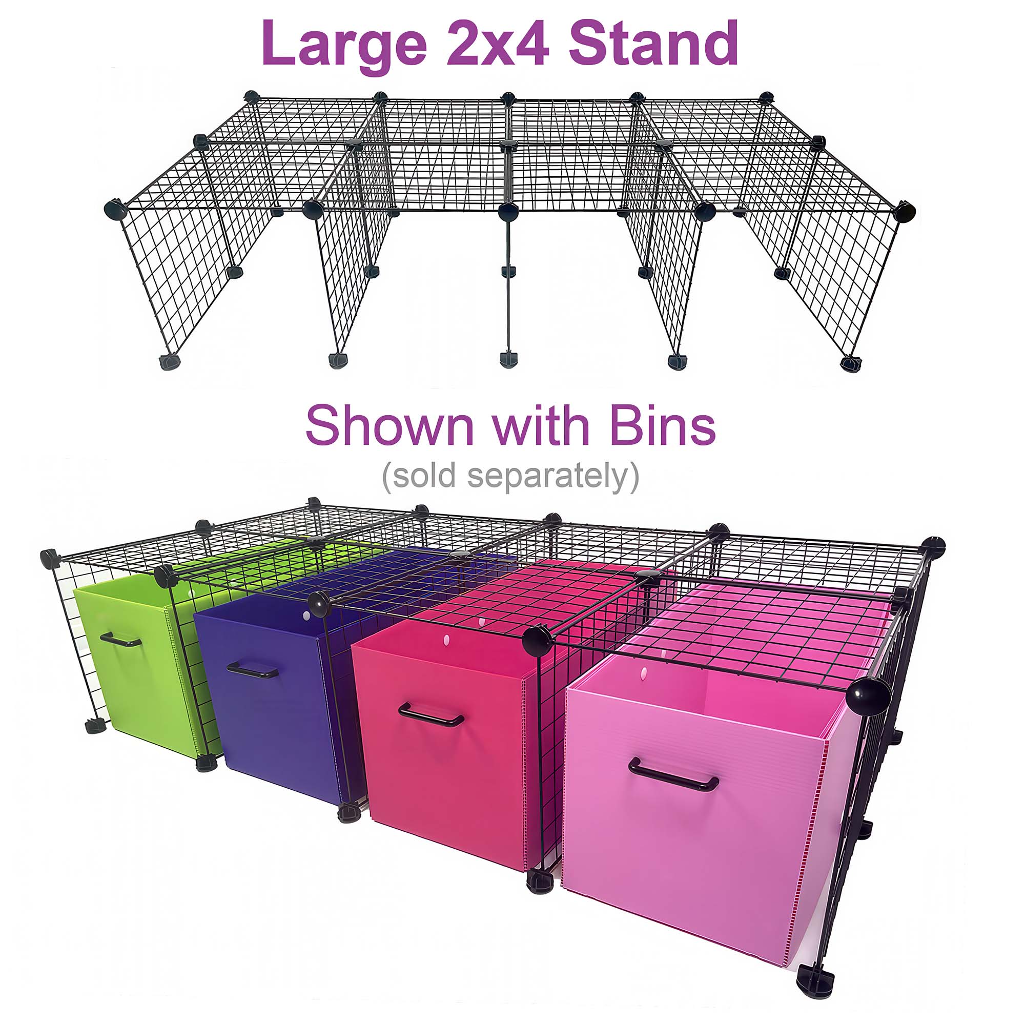 Cage Stand - for Large (2x4)