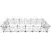 Grid Frame created from a 2x6 Jumbo Grid and Connector Pack for C&C Cages for Guinea Pigs by Cagetopia