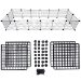 Grid Pack for Jumbo 2x6 grid cage frame to make a C&C guinea pig cage