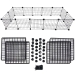 XL 2x5 Grid Pack with Connectors and zip ties for a 2x5 C&C Cage for guinea pigs