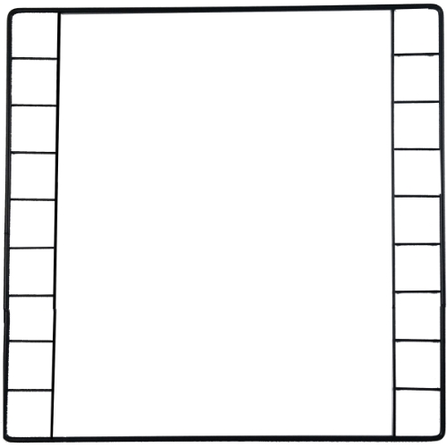 Door Grid for Guinea Pig C&C Cages, provides support yet passage for guinea pigs