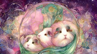 Enchanted Piggy Portal Art