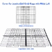 Grid cover for Jumbo (2x6 grid) C&C Cage with a Wide (2x2 grid) loft for guinea pigs by Cagetopia with text