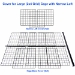 Grid Cover for Large (2x4 grid) Cage with a Narrow Loft by Cagetopia with text