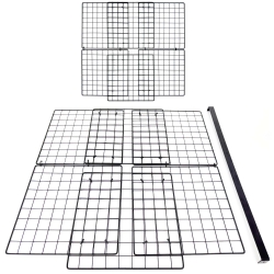 Grid Cover for Large 2x4 grid Deluxe cage with a 2x2 Wide Loft for C&C Guinea Pig Cages by Cagetopia