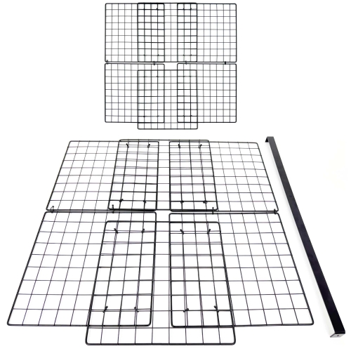 Grid Cover for Large 2x4 grid Deluxe cage with a 2x2 Wide Loft for C&C Guinea Pig Cages by Cagetopia