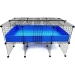 Medium C&C Cage (2x3.5 grids) on a stand covered shown closed