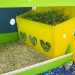 Hay Buffet in Lemon Yellow Coro - Hay Storage Container for Guinea Pig Cages
