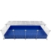 Large (2x4 Grids) Covered Single-level Cagetopia C&C Guinea Pig Cage