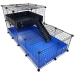 Cagetopia C&C Cage, large with a wide loft, tented open