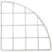 Quarter-Round Mini Grid - GRID-MINI-QTRND