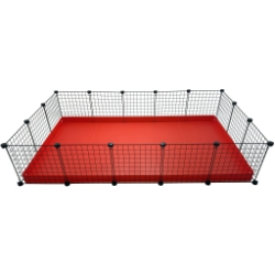 Wide-Span 3x5 grid cage 41" x 41" inside, 44" x 44" outside