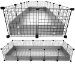 XL 2x5 C&C Guinea Pig Cage by Cagetopia in Silver Coroplast