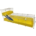 Cagetopia XL with a Narrow Loft Covered C&C Guinea Pig Cage, shown closed