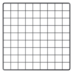 Black 14" Standard Grid